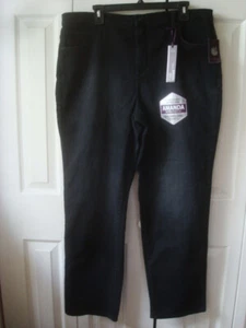 Ladies Jeans Black G. Vanderbilt Size 16W Embellished New - Picture 1 of 2