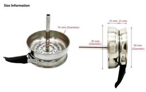 Shisha Holzkohle Halter Wasserpfeife Sheesha Chicha Wasserpfeife Tabak Schüssel Zubehör - Bild 1 von 4