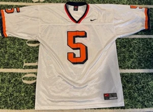 Vintage Nike Syracuse Orange Orangemen #5 Donovan McNabb Jersey Large L Cuse SU - Picture 1 of 2
