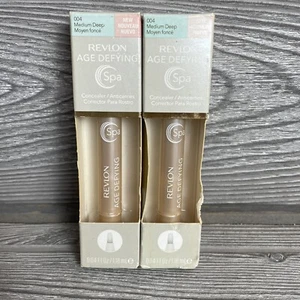 Lot of 2 Revlon Age Defying Spa Concealer Corrector # 004 Medium Deep - Picture 1 of 3