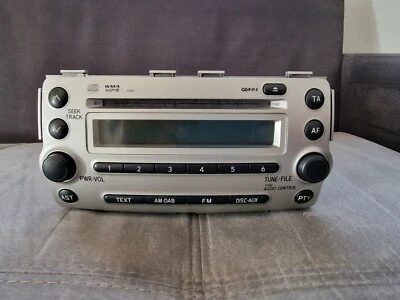 Autoradio Toyota Urban Cruiser 2009 2012 Mp3/Bluethoot + CORNICE PLANCIA ORI - Immagine 1 di 4