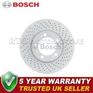 Bosch Front Right Brake Disc Fits Porsche 911 Boxster Cayman + Other Models - Picture 1 of 12