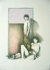 luigi Timoncini - Lithographie signiert 50 x 70 cm - nummeriert - Galeriezertifikat - Bild 1 von 1