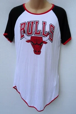 Camiseta Camiseta Chicago Bulls Para Mujer Camiseta Pequeña Camiseta Top Baloncesto Rara Unk NBA Foto 1 de 4