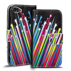 Protective Cover For Sony Xperia Z5 Compact Motif Phone Book Flip Case - Picture 1 of 6