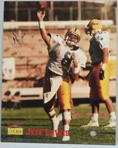 Foto firmada de Jeff Lewis - Imagen 1 de 3