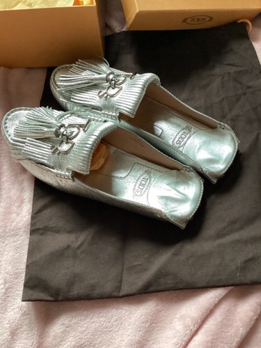TOD’S Muli da donna argento Tods taglia 38 acquistati da Selfridges