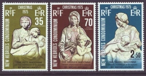 New Hebrides British 1975 SC 201-203 MH Set Christmas - Picture 1 of 3
