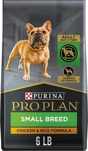 Purina Pro Plan High Protein Small Breed Dog Food, Chicken & Rice Formula - 6 lb - Picture 1 of 5