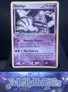 Pokemon Card Portuguese Dusclops 7/107 Holo Rare EX Deoxys Played - Picture 1 of 20