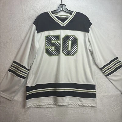 Jersey Lee Sports azul verde blanco #50 grande Foto 1 de 4