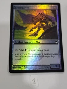 Leaden Myr Scars of Mirrodin Foil - Picture 1 of 9