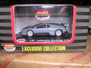MODEL POWER #19386  Lamborghini Mueciealago R=GT "Gray"  H.O. 1:87 - Picture 1 of 1