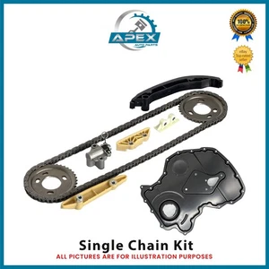 FORD TRANSIT 2.4 DI TDCI DIESEL ENGINE TIMING CHAIN KIT & TIMING COVER - NEW! - Picture 1 of 7