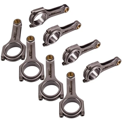 8x Connecting Rods for GMC Chevrolet LS-Series V8 engine Forged 4340 ARP 7/16" - Image 1 of 4