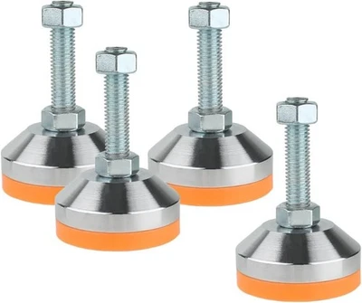 重型调平脚,机器调平脚 2.36 英寸直径底座,调平脚... — 第 1/2 张图片