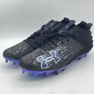 Under Armour Blur Smoke Suede 2.0 MC Football Cleats Mens Sz 13 3027978-001 New - Picture 1 of 8