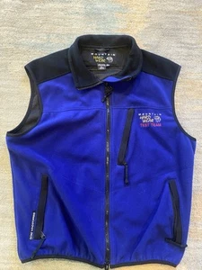 Vintage Mountain Hardwear Weste Gore Windstopper Test Team selten Large blau - Bild 1 von 5