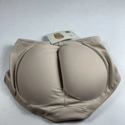 Leonisa Ropa Interior Botín Levantamiento de Glúteos Panty Modelador Control Abdomen Sin Costuras Beige S Foto 1 de 4