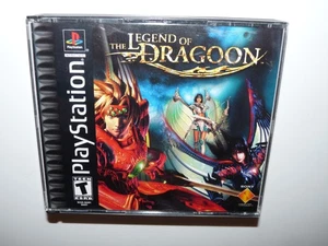Sony PlayStation PS1 The Legend of Dragoon Etiqueta Negra Sin Manual Probado COMO NUEVO - Imagen 1 de 4