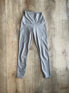 Varley Always High Rise Full Length Leggings XS Gray Sculpting Athleisure - Picture 1 of 5