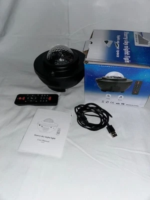  LED Sternenhimmel Lampe Projektor - Schwarz (E785), neuwertig, Fernbedienung - Bild 1 von 4