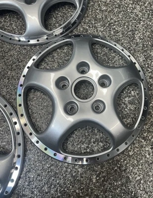 (4) RH Porsche Wheel Center 18 Inch Speedline 3.6 Carrera 964 RS 993 930 911 - Image 1 of 4
