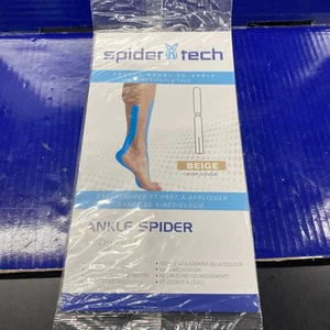 Spidertech Ankle Spider In Beige Kinesiology Tape - Picture 1 of 3