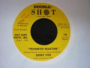 count five psychotic reaction double shot orig usa 45 orig northern soul - Bild 1 von 1