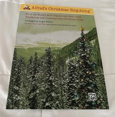 Alfred’s Christmas Sing-Along Songbook 60 éxitos navideños piano voz NUEVO Foto 1 de 4