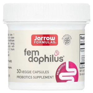 Jarrow Formulas, Vegan Fem Dophilus®, 1 Milliarde KBE, 30 Veggie Kapseln - Bild 1 von 3