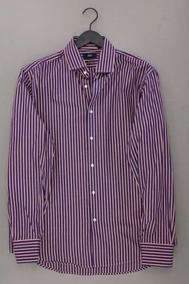 ✨ BOSS by Hugo Boss camicetta per uomo taglia Hemdgröße 43, XL, 54 rigato ✨ - Immagine 1 di 4