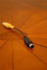 Adattatore spina video composita da S-video a RCA 7 pin NUOVO - Foto 1 di 1