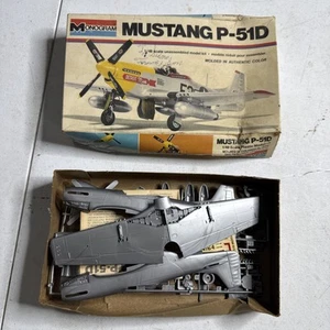 NOB Monogram 5101 1:48 Scale Mustang P-51D Airplane Model Kit - Picture 1 of 8