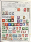 Kuwait Stamps: 1923 to 1970s Collection, Mint & Used on 9 Pages, SC $438