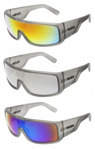 KUSH Aviator Mirrored Color Shield Lens Sport Ski Sunglasses Mens - Picture 1 of 2