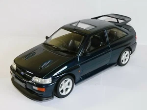 Norev 1/18 Scale 182777 - 1992 Ford Escort Cosworth - Petrol Dark Blue - Picture 1 of 9