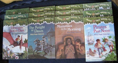 MAGIC TREE HOUSE Paperback by Mary Pope Osborne (sequence 1-4) 12-Books (3-each) - Image 1 of 4
