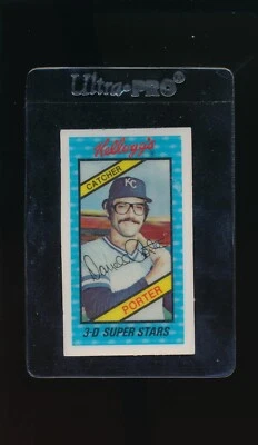 1980 Kellogg's #12 Darrell Porter * Catcher * Kansas City Royals * EX-MT/NM * - Image 1 of 2