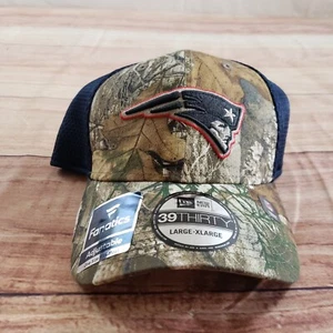 NEW New England Patriots Hat Cap Mens Large Blue Brown New Era Football Camo - Picture 1 of 9