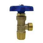 Leak Proof Copper Small Argon Gas Cylinder Valve With Built In Safety Features