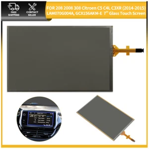 7" Touch Screen Digitizer LAM070G004A For Peugeot 208 2008 308 Citroen C5 C4l F8 - Imagen 1 de 10