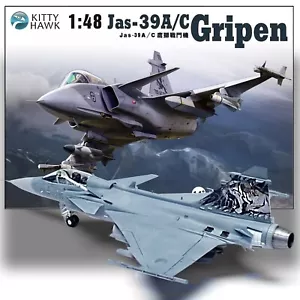 KIT MODELLINO IMPUGNATURA KITTY HAWK KH80117 1/48 SAAB JAS-39A/C - Foto 1 di 6