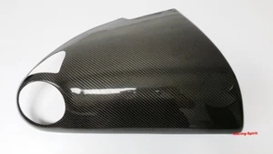 3D GLOSSY REAL CARBON FIBER FRONT PASSENGER DASH COVER FOR 04-12 MAZDA RX-8 RHD - Foto 1 di 9