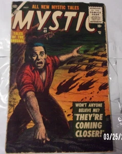 MYSTIC ATLAS #49 SÓLIDO EN MUY BUEN ESTADO MENOS 1956 CUBIERTA SÓLIDA EVERETT 6 GRANDES HISTORIAS - Imagen 1 de 3