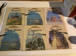 Lot Of 6 Stuck Vaughn Portrait Of America Hardback Books 1996 - Picture 1 of 12