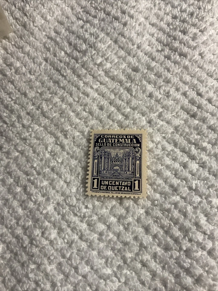 GUATEMALA.SCOTT # RA23-SELLO DE CONSTRUCCION .MNH - Image 1 of 1