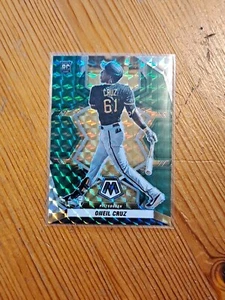 2022 Panini Mosaic Oneil Cruz Green Rookie Pittsburgh Pirates #239 RC Prizm SP - Picture 1 of 2