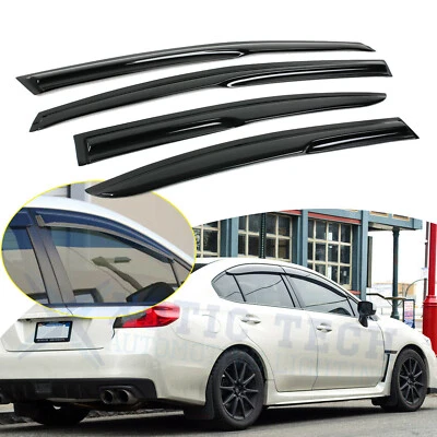 Cubierta de ventilación para parasol ventana lateral tintada exterior para Subaru WRX STI e Impreza Foto 1 de 4