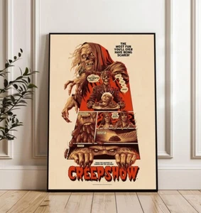 Creepshow Movie Poster, 80s Scary Movie Art Poster, Stephen King Wall Art Poster - Picture 1 of 4
